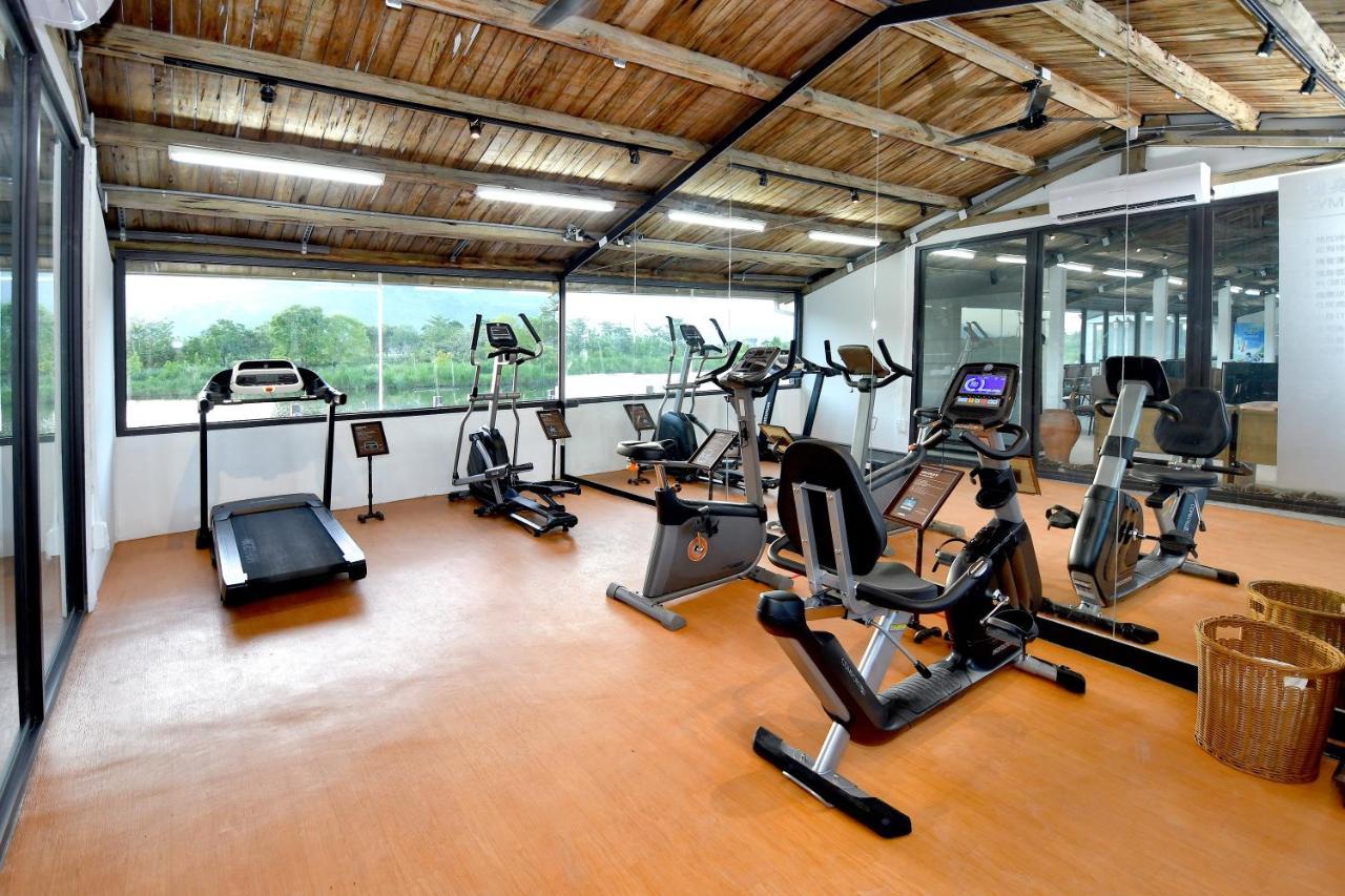 โพรมิสแลนด์ รีสอร์ท&ลากูน โซ่วเฟิง ภายนอก รูปภาพ A gym at a hotel